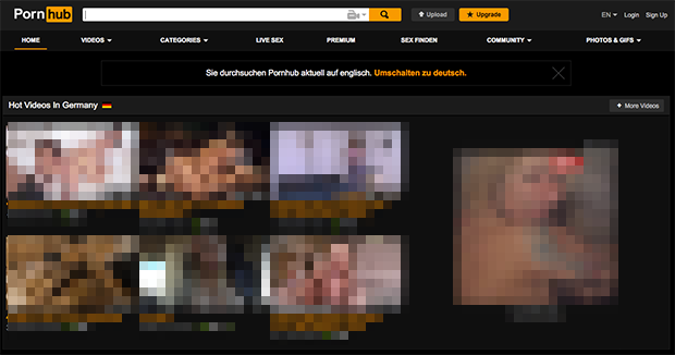 PornHub - die wohl beste Pornoseite der Welt